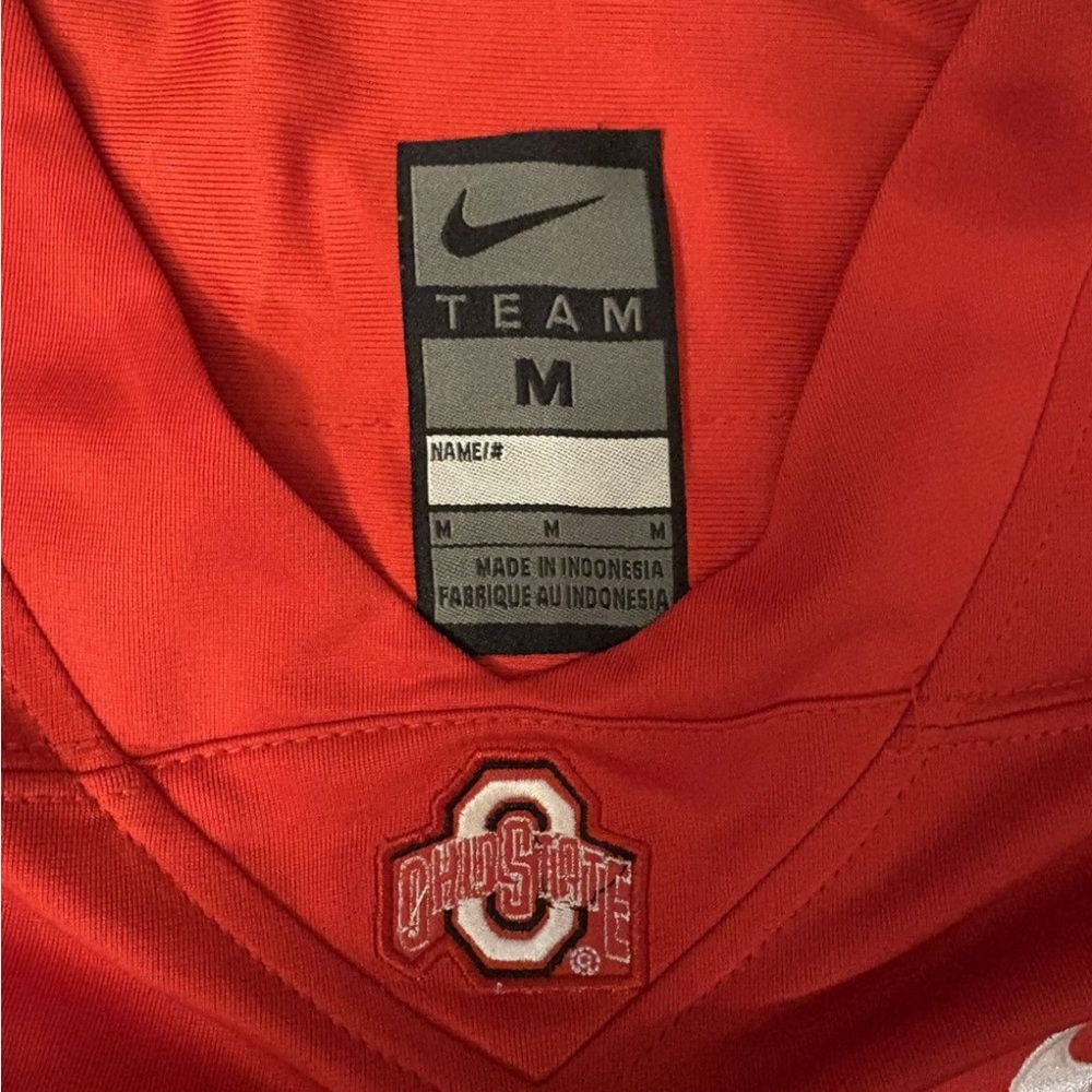 Nike‎ Red Football Jersey with White #16 - Picture 4 of 5